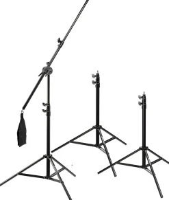 BR-2240 Tageslicht-Set 1875W mit Softboxen>Bresser Fashion