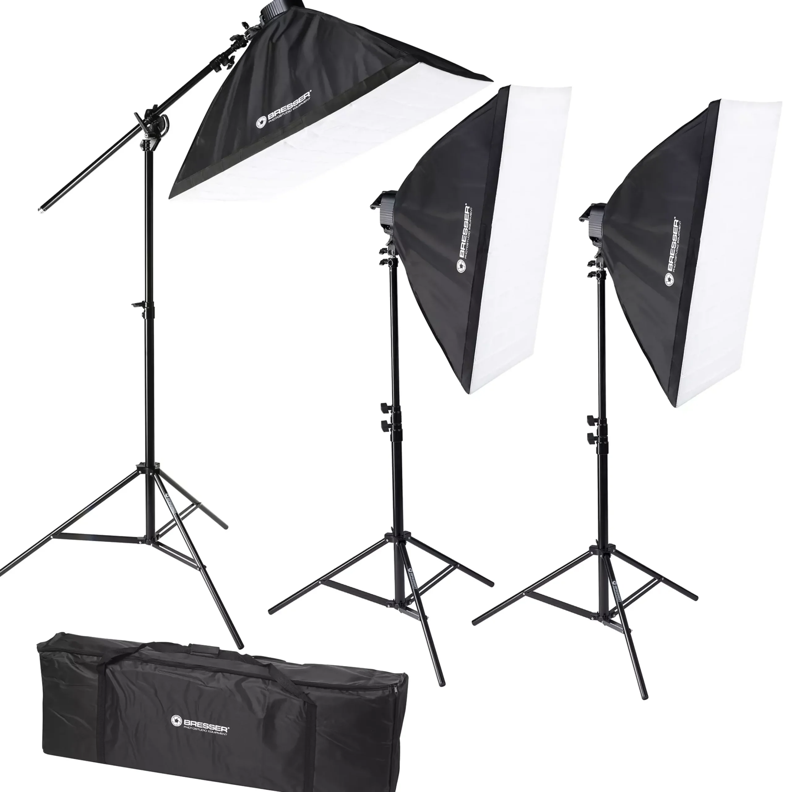 BR-2246 Tageslicht-Set 3375W mit Softboxen>Bresser Discount
