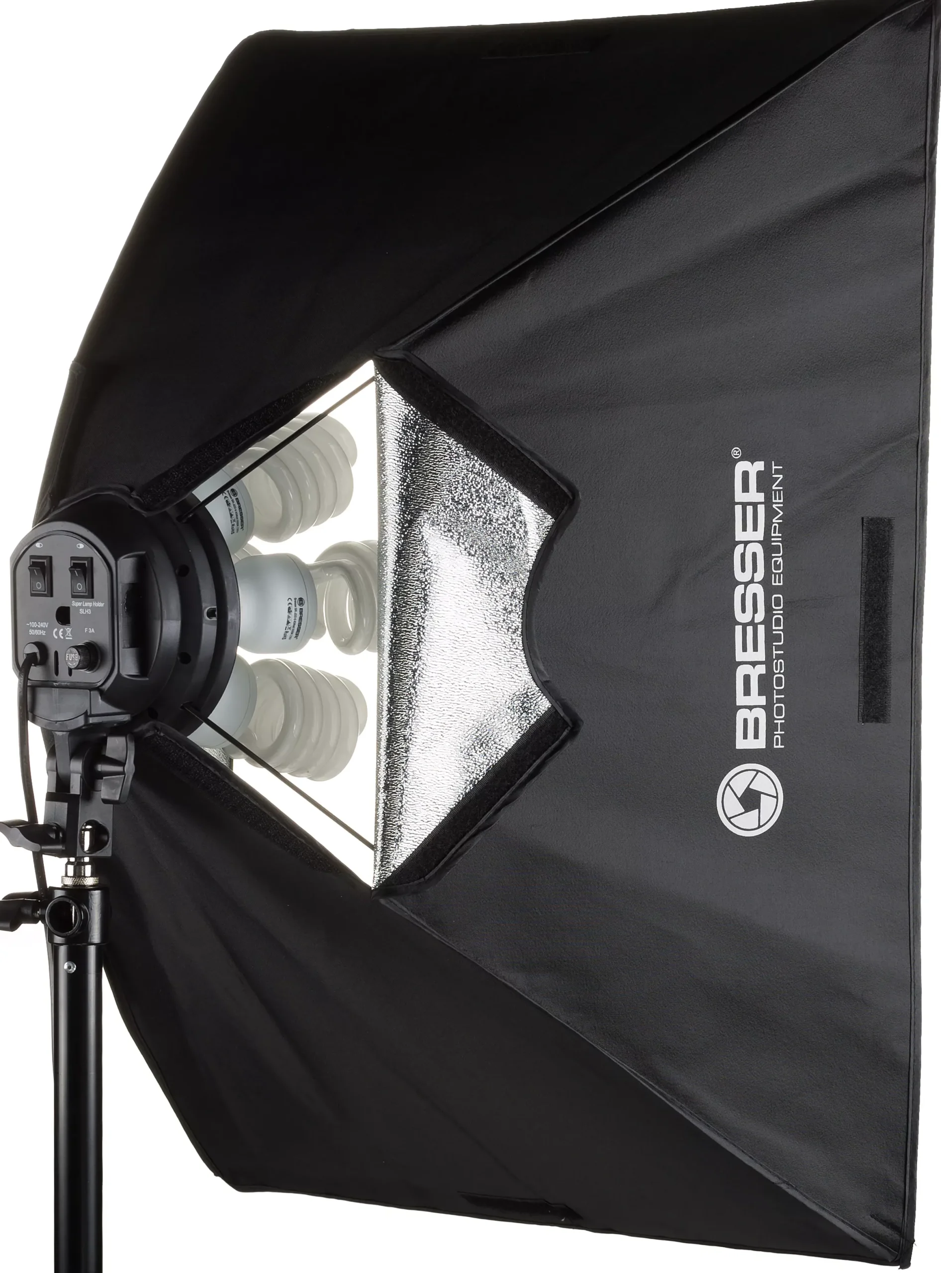 BR-2245 Tageslicht-Set 1800W mit Softboxen>Bresser Outlet