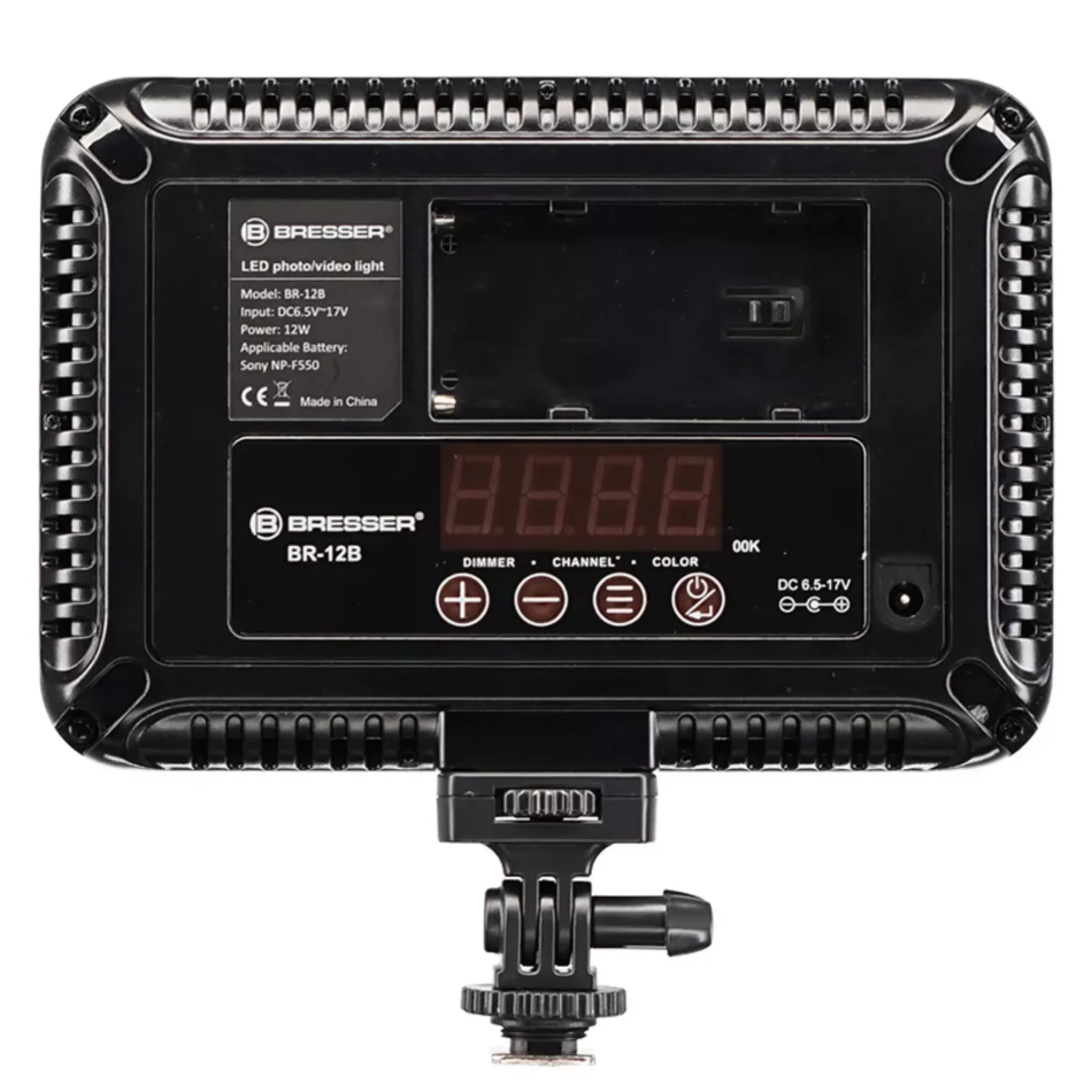 BR-12B Bi-Color LED Videoleuchte>Bresser Flash Sale
