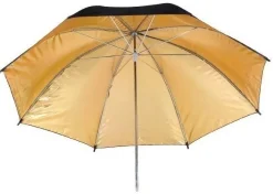 BR-BG83 Reflexschirm schwarz/gold 83cm><noscript><img width=