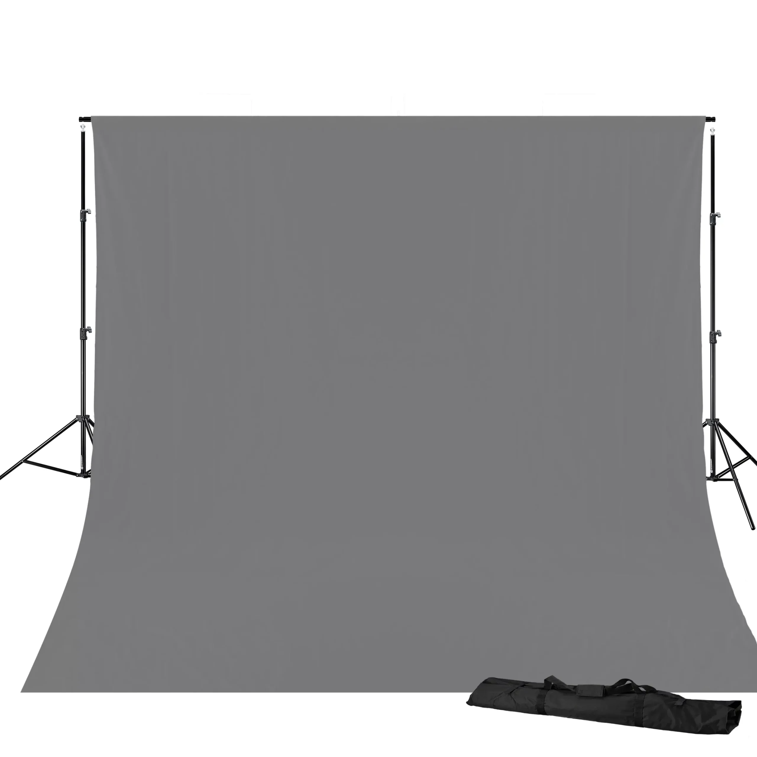 BR-D23 Hintergrundsystem + Hintergrundstoff 3 x 4m Grau>Bresser Flash Sale