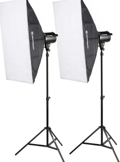 BRM-300AM Studioblitz-Set 2x 300W>Bresser Discount