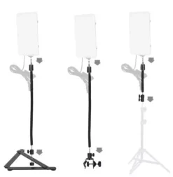 BR-Q110 Schwanenhals-Stativ 45 cm für Videoleuchten><noscript><img width=