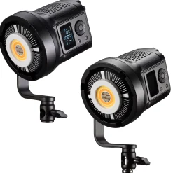 BR-135RGB COB LED Light Duo Kit mit Softbox>Bresser Store