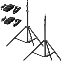 BR-135RGB COB LED Light Duo Kit mit Softbox><noscript><img width=