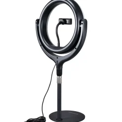 BR-RL 10B LED Ringlicht mit Stativ und USB-Anschluss><noscript><img width=