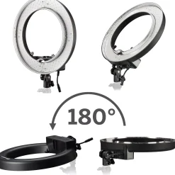 BR-RL12 dimmbare LED Ringlicht 45W/4200 Lumen mit Tasche><noscript><img width=
