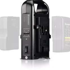 BR-RL2KS Ladegerät für 2 V-Lock Akkus>Bresser Store