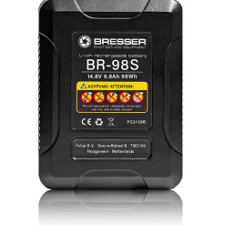 BR-98S 6800 mAh V-Lock Akku Kompakt - 98Wh, 14.8V>Bresser Shop
