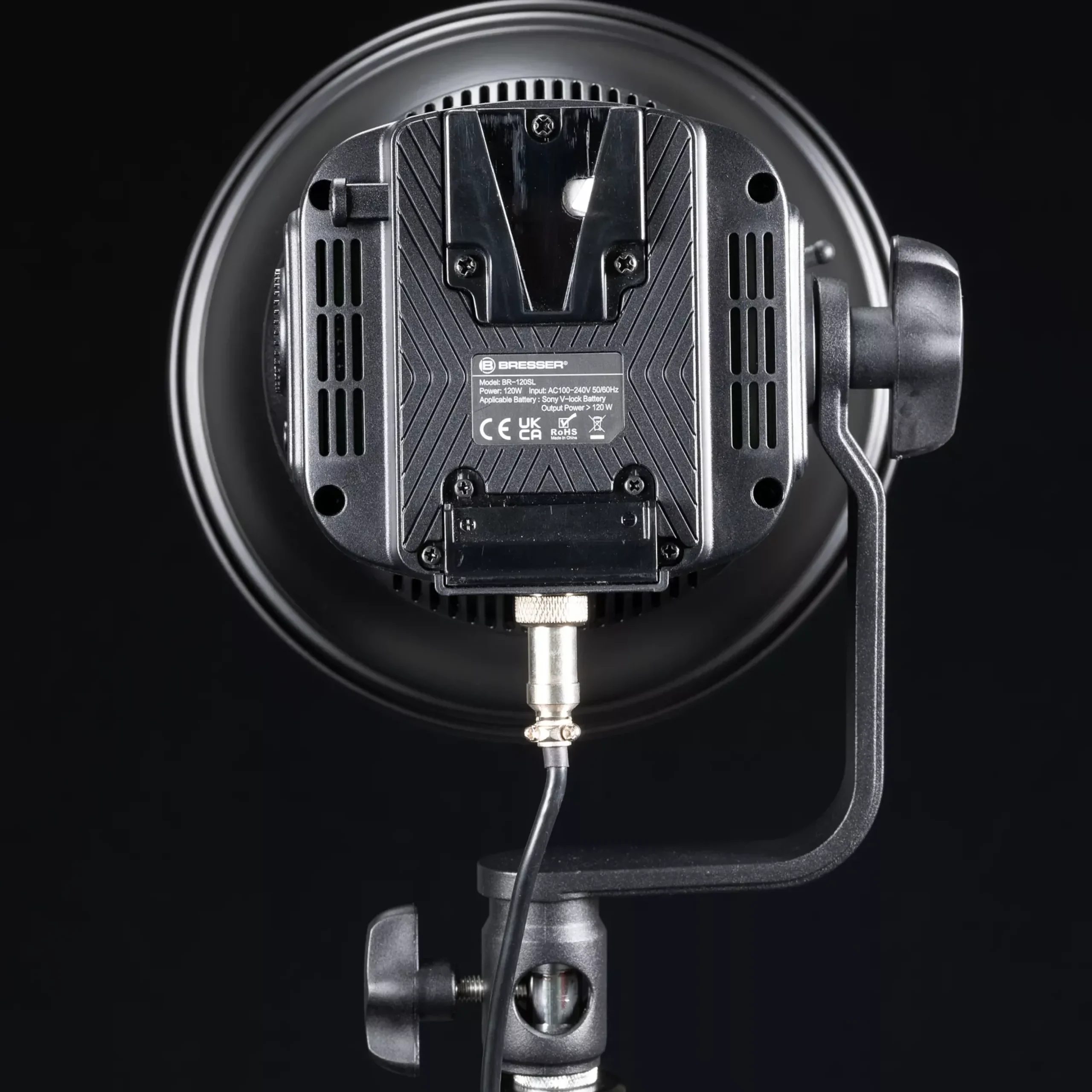 BR-120SL COB LED Studiolampe 120W mit Bowens-Anschluss für Softboxen>Bresser Discount
