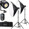 BR-80SL COB LED 80W Dual Kit mit Softboxen>Bresser Cheap
