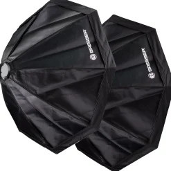 BR-120SL COB LED 120W Dual Kit mit Softboxen><noscript><img width=