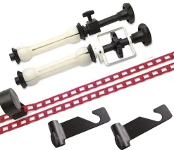 BR-TP240 Hintergrundsystem 240cm hoch + Papierrolle 1,35x11m arktisch weiß>Bresser Hot