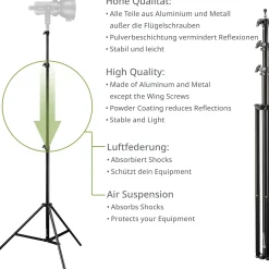 BR-TP300R Lampenstativ 300cm><noscript><img width=