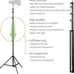 BR-TP400R Lampenstativ 400cm><noscript><img width=