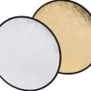 BR-TR5 2-in-1 Faltreflektor gold/silber 80cm rund>Bresser Shop