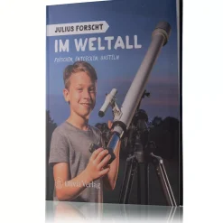 Classic 60/900 AZ Linsenteleskop mit Buch ''Julius forscht im Weltall''><noscript><img width=