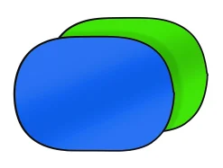 Falthintergrund TR-3 180 x 240 cm Greenscreen Grün/ Chromakey Blau>Bresser Best Sale