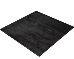 Flatlay Hintergrund für Legebilder 60 x 60cm Holzplanken schwarz>Bresser Online