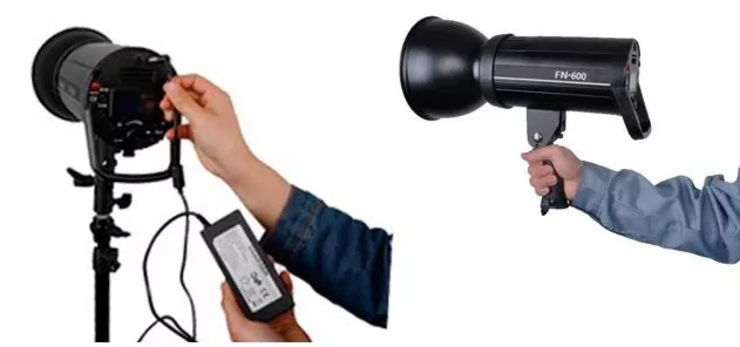FN-600 Studioblitz mit TTL- Funktion für Nikon + Akku>Bresser Cheap