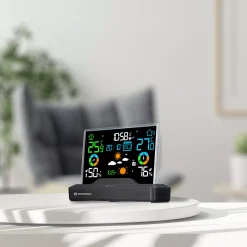 Funk-Farbwetterstation mit rahmenlosem Display>Bresser Flash Sale