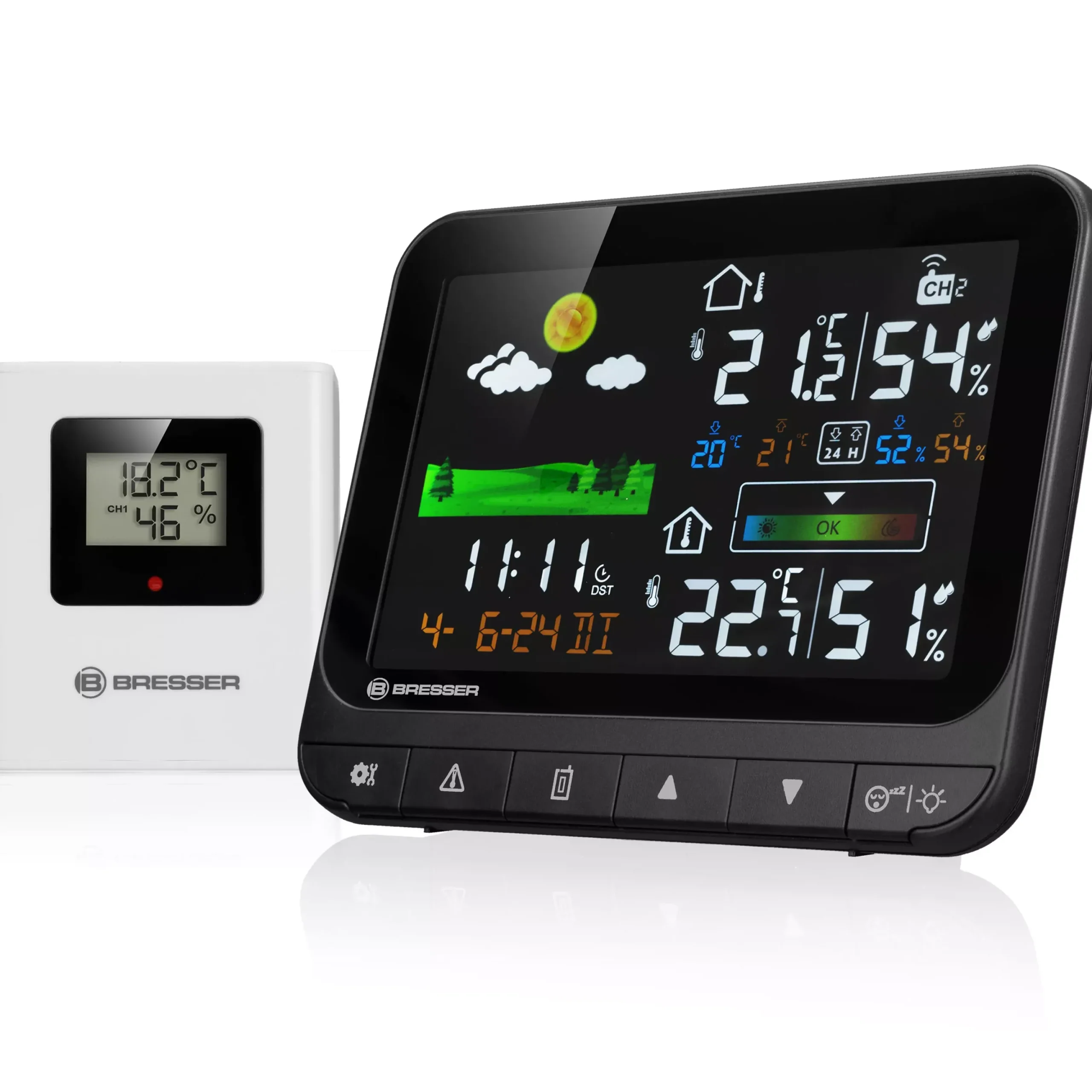 Funk-Wetterstation Neomeo H>Bresser Online