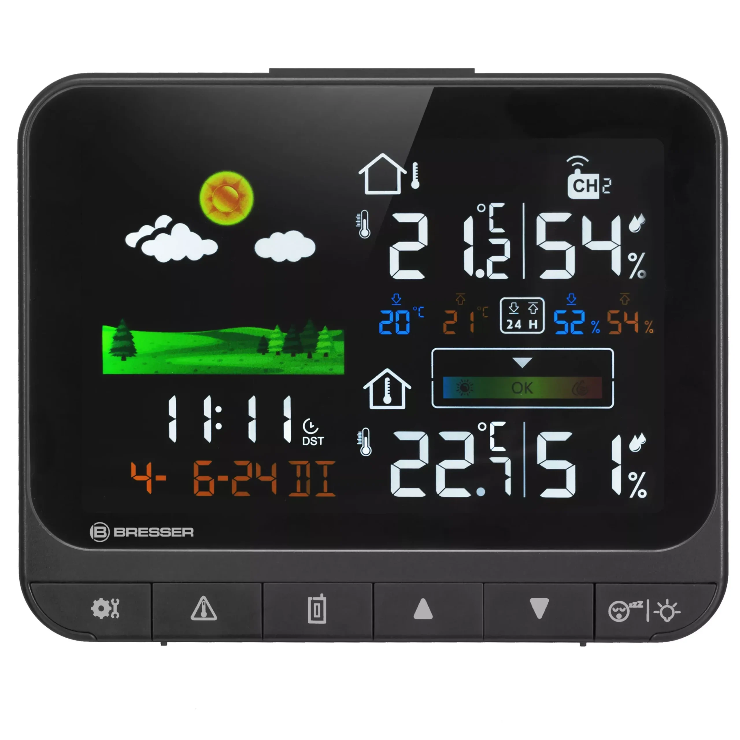 Funk-Wetterstation Neomeo H>Bresser Online