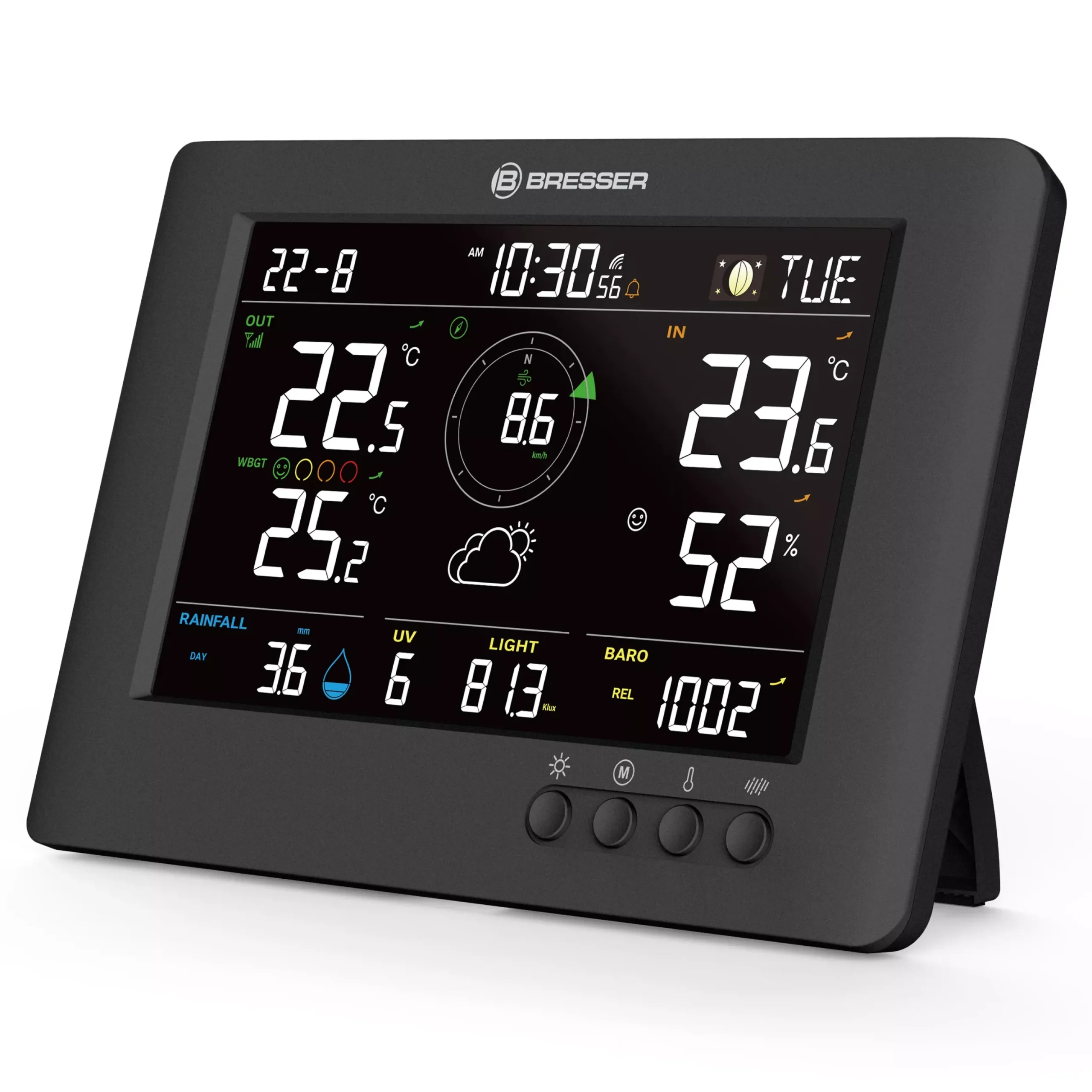 8-in-1 ClearViewTB Wetterstation>Bresser Online