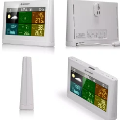 5-in-1 Comfort Wetterstation mit Farbdisplay><noscript><img width=