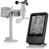 5-in-1-Wetterstation, schwarz>Bresser Discount