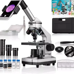 JUNIOR Biolux CA 40x-1024x Mikroskop inkl. Smartphone Halterung>Bresser Online