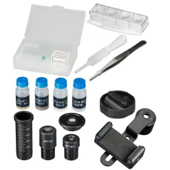 JUNIOR Biolux SEL Schülermikroskop mit Hartschalenkoffer><noscript><img width=