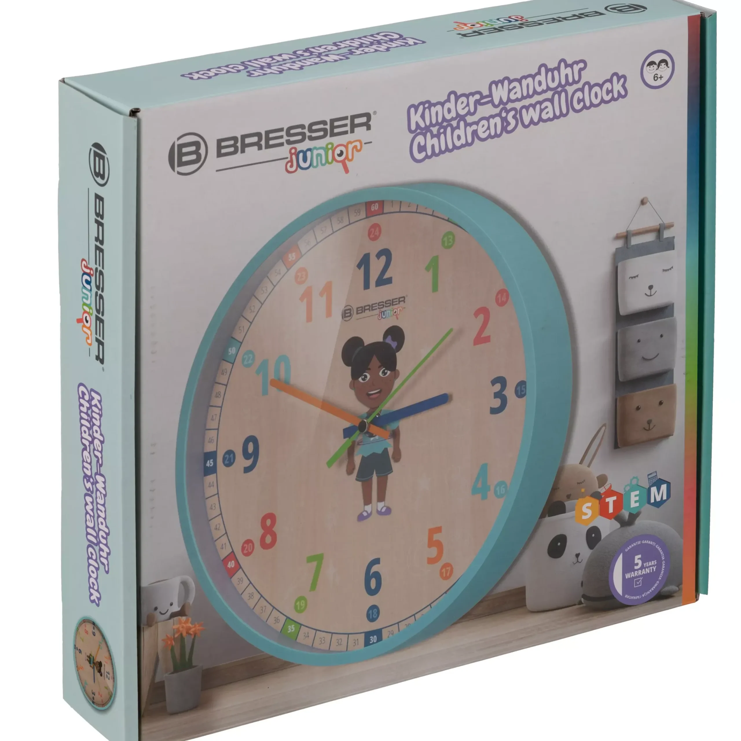JUNIOR Kinder-Wanduhr>Bresser Clearance