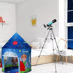 JUNIOR Linsenteleskop 50/360 mit Zelt><noscript><img width=