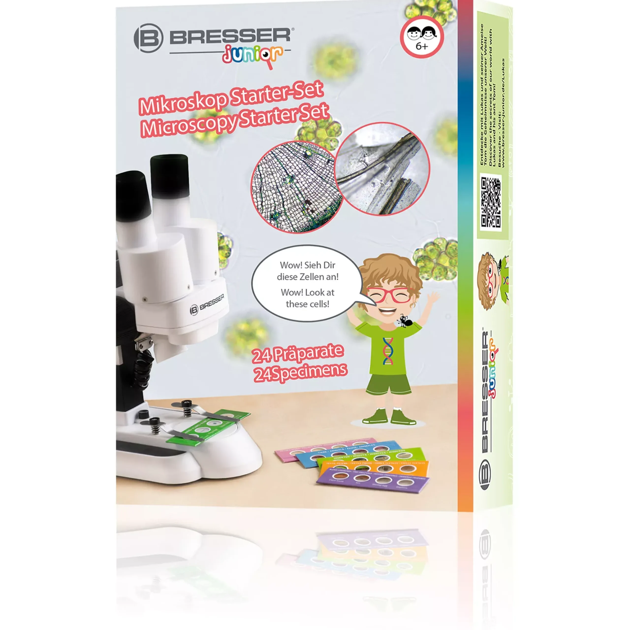 JUNIOR Miniaturwelten unter dem Mikroskop 24 Dauerpräparate>Bresser Sale