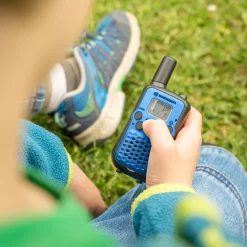 JUNIOR Walkie Talkie 2er-Set mit hoher Reichweite bis zu 6 km und Frei-Hand-Funktion>Bresser Sale