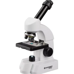 JUNIOR 40-640x Mikroskop mit smartem Experimentier-Set mit QR-Code für Zusatzinfos>Bresser New