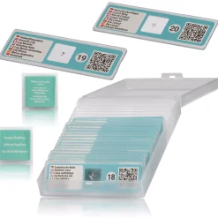 JUNIOR 40-640x Mikroskop mit smartem Experimentier-Set mit QR-Code für Zusatzinfos><noscript><img width=