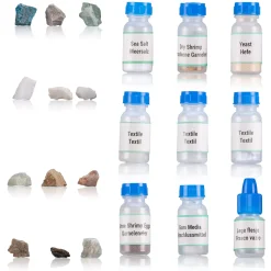 JUNIOR 40-640x Mikroskop mit smartem Experimentier-Set mit QR-Code für Zusatzinfos><noscript><img width=