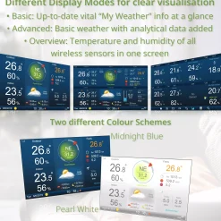 MeteoChamp HD WLAN-Wetterstation 7-in-1 mit verschiedenen Anzeige-Modi>Bresser Sale