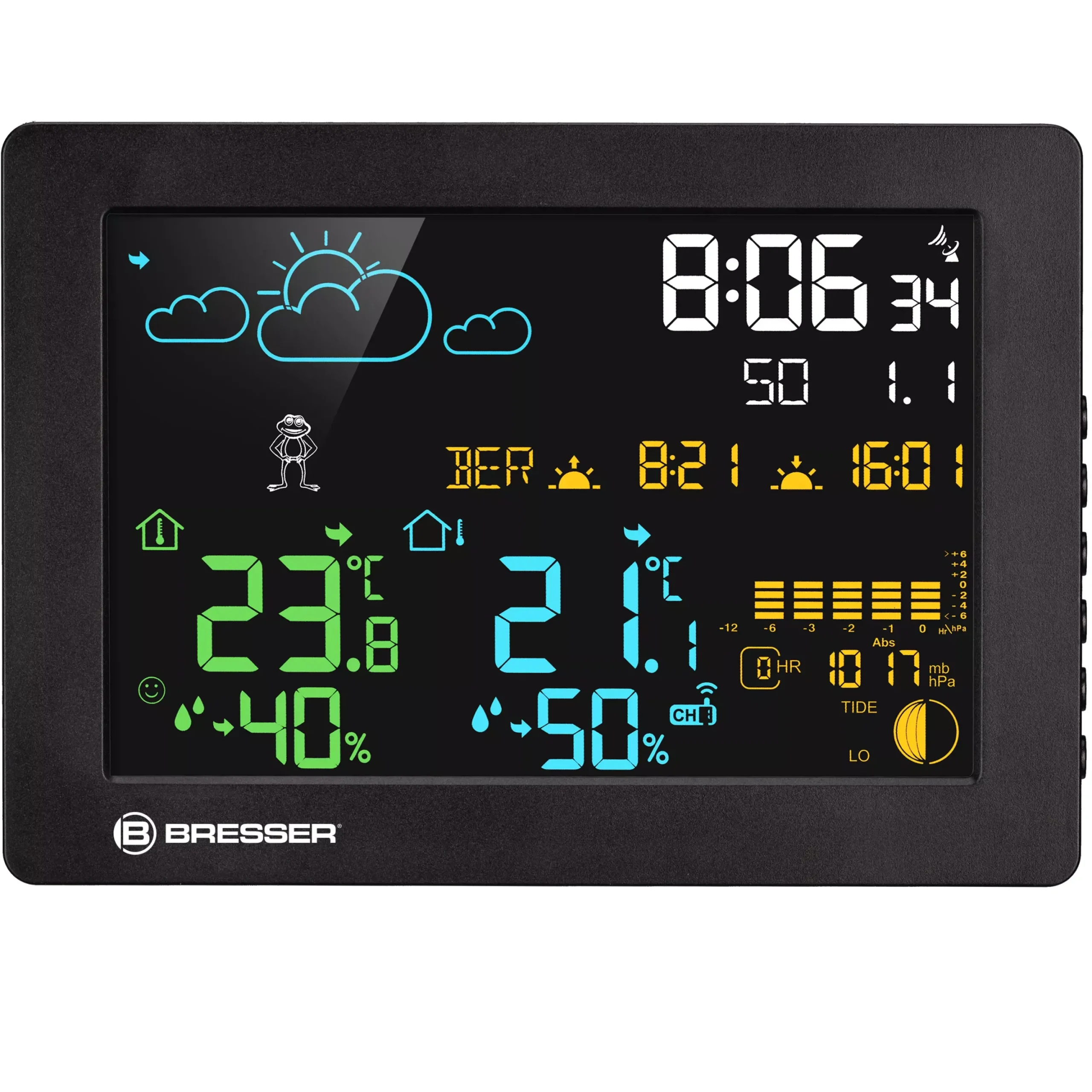 MeteoTemp Baro HZ Farbwetterstation>Bresser Cheap