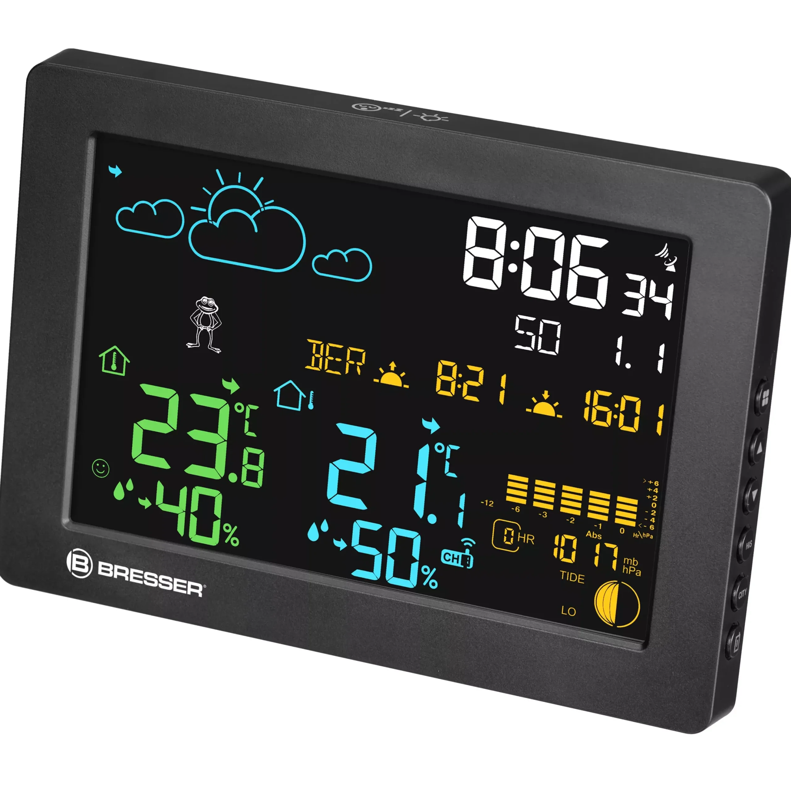 MeteoTemp Baro HZ Farbwetterstation>Bresser Cheap