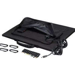 Mobiles Solar-Ladegerät 60 Watt mit USB- u. DC-Anschluss><noscript><img width=