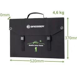 Mobiles Solar-Ladegerät 120 Watt mit USB- u. DC-Anschluss><noscript><img width=