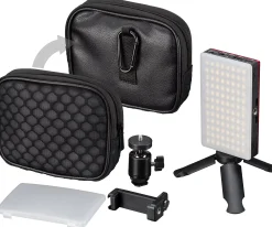Pocket LED 9W Bi-Color Dauerlicht für den mobilen Einsatz und Smartphone-Fotografie><noscript><img width=