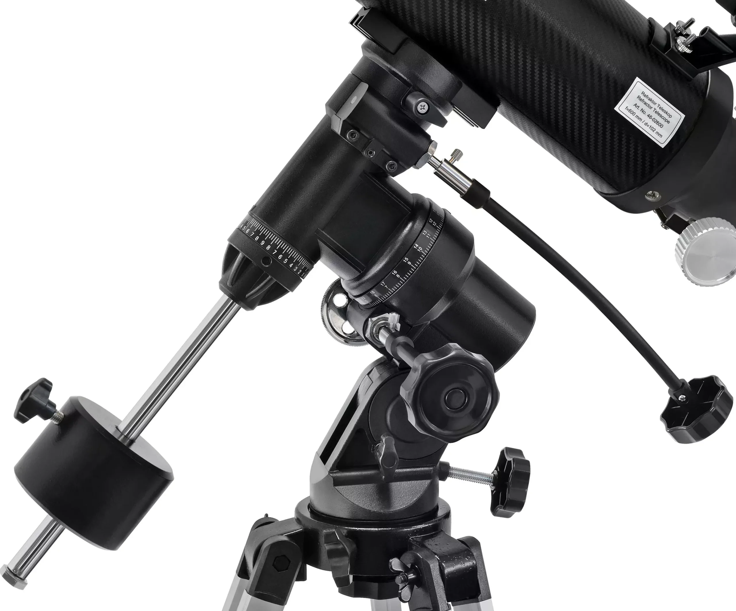 Polaris-II 102/600 EQ3 Linsenteleskop mit Smartphone-Adapter & Sonnenfilter>Bresser Fashion