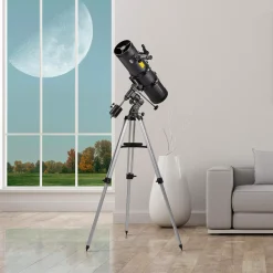 Pollux-II 150/1400 EQ3 Spiegelteleskop mit Smartphone-Adapter & Sonnenfilter><noscript><img width=