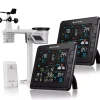 Profi-WLAN-Wetterstation 7-in-1 mit 2 Basisstationen, Lichtintensität- und UV-Messung>Bresser Cheap