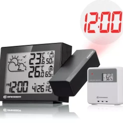 Projektions-Funkwetterstation MeteoTemp P>Bresser Sale